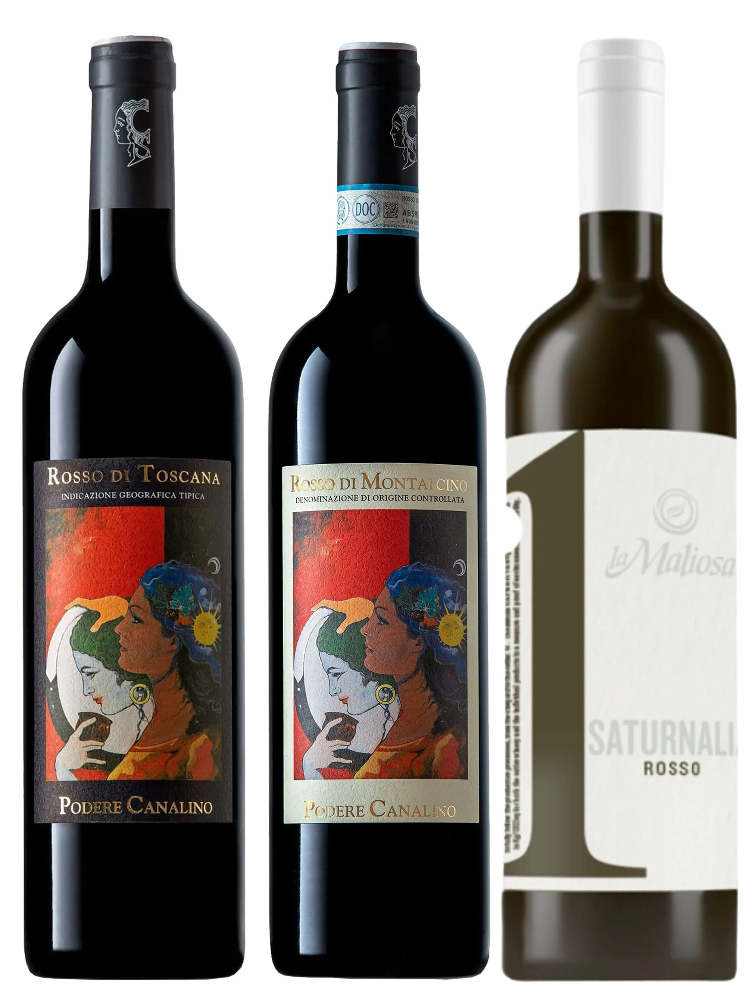 Tuscan Organic Red Wine Tasting Set Shipping Included — Vero